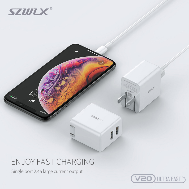 WEX - V20 เครื่องชาร์จผนัง, เครื่องชาร์จสำหรับเดินทาง, อะแดปเตอร์