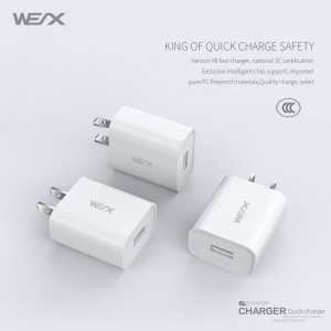 เครื่องชาร์จและเครื่องชาร์จ USB สำหรับ wx -v8 พอร์ตเดียว
